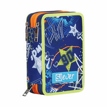 Carica l'immagine nel visualizzatore di Gallery, ASTUCCIO 3 ZIP SJ GOAL STREET