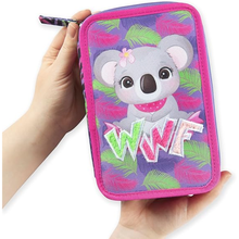 Carica l'immagine nel visualizzatore di Gallery, ASTUCCIO 3 ZIP WWF KOALA