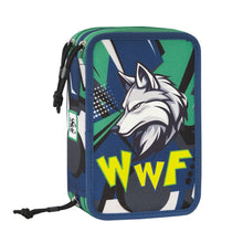 Carica l'immagine nel visualizzatore di Gallery, ASTUCCIO 3 ZIP WWF LUPO