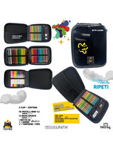 Carica l'immagine nel visualizzatore di Gallery, Astuccio big Fraffrog TintaUnita con pastelli, brushpen e omaggio 12 Art Marker