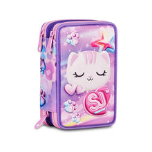 Carica l'immagine nel visualizzatore di Gallery, ASTUCCIO 3 ZIP 3D SEVEN SJ GANG GLOWCAT