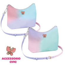 Carica l'immagine nel visualizzatore di Gallery, BORSA MOON BAG GRADIENT CON TRACOLLA TINTA UNITA