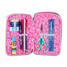 Carica l'immagine nel visualizzatore di Gallery, ASTUCCIO 3 ZIP SJ GANG FLUFFY PINK GIRL