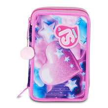 Carica l'immagine nel visualizzatore di Gallery, ASTUCCIO 3 ZIP SJ GANG FLUFFY PINK GIRL