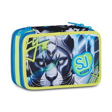 Carica l'immagine nel visualizzatore di Gallery, ASTUCCIO 3 ZIP SJ GANG GLACE PANTHER BOY
