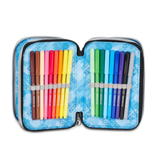 Carica l'immagine nel visualizzatore di Gallery, ASTUCCIO 3 ZIP SEVEN SHADOWS OF COLOR NEROO GRIGIO