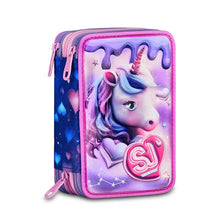 Carica l'immagine nel visualizzatore di Gallery, ASTUCCIO 3 ZIP SEVEN SJ GANG UNICORNO