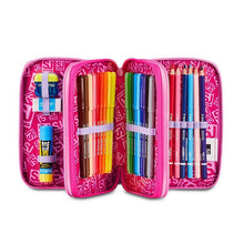 Carica l'immagine nel visualizzatore di Gallery, ASTUCCIO 3 ZIP SJ GANG SOFT POUCH GIRL