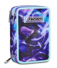 Carica l'immagine nel visualizzatore di Gallery, ASTUCCIO 3 ZIP SEVEN LOVEPASS