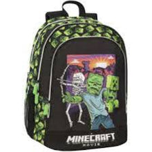 Carica l'immagine nel visualizzatore di Gallery, ZAINO ORGANIZZATO MINECRAFT MOVIE ZOMBI PANINI
