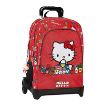 Carica l'immagine nel visualizzatore di Gallery, ZAINO ORGANIZZATO TROLLEY STACCABILE HELLO KITTY
