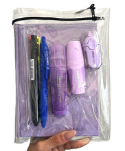 Carica l'immagine nel visualizzatore di Gallery, DIARIO SCUOLA TINTA UNITA 2026/27 LILLA GLITTER
