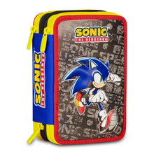 Carica l'immagine nel visualizzatore di Gallery, ASTUCCIO 3 ZIP SONIC THE HEDGEHOG SPEED