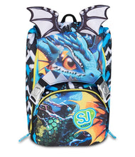 Carica l'immagine nel visualizzatore di Gallery, ZAINO SDOPPIABILE BIG SJ GANG METAL DRAGON BOY