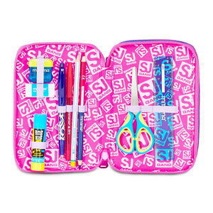 Astuccio 3 Zip Tinypatch Girl SJ Gang