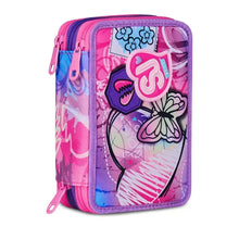 Carica l&#39;immagine nel visualizzatore di Gallery, Astuccio 3 Zip Tinypatch Girl SJ Gang
