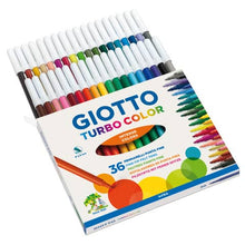 Carica l&#39;immagine nel visualizzatore di Gallery, PENNARELLI GIOTTO TURBOCOLOR DA 36PZ
