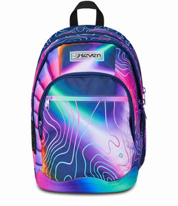 ZAINO SCUOLA SEVEN 2024 – ZAINO Seven® DUAL – MAPSET GIRL