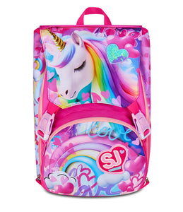 ZAINO scuola SJ GANG seven BIG backpack FLYUNICORN GIRL estensibile
