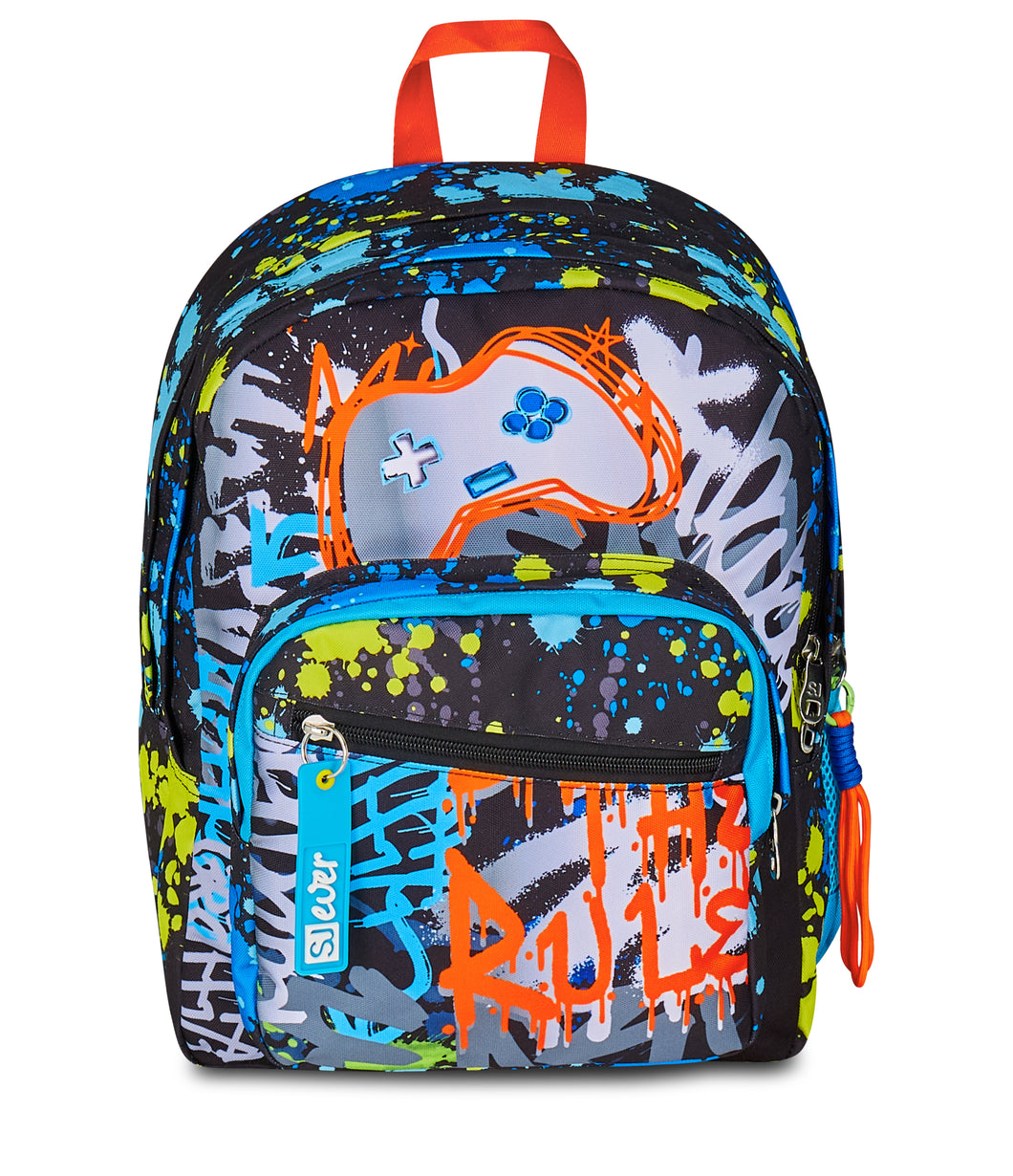 Zaino Doppio Scomparto Rules Boy SJ Ever - 2026