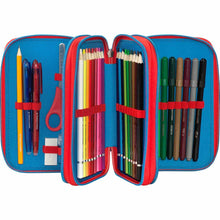 Carica l'immagine nel visualizzatore di Gallery, ASTUCCIO 3 ZIP PANINI SUPER MARIO ROSSO/BLU
