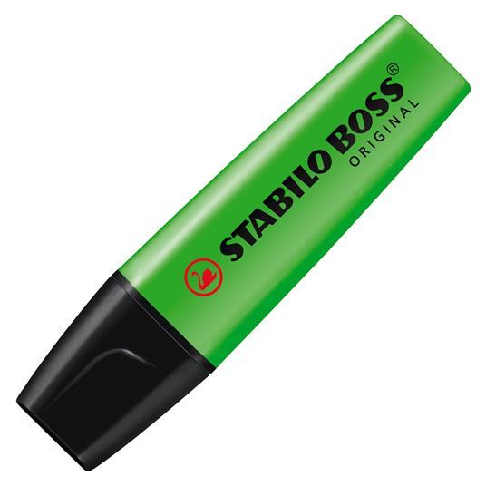 EVIDENZIATORE STABILO BOSS VERDE FLUO 70/33