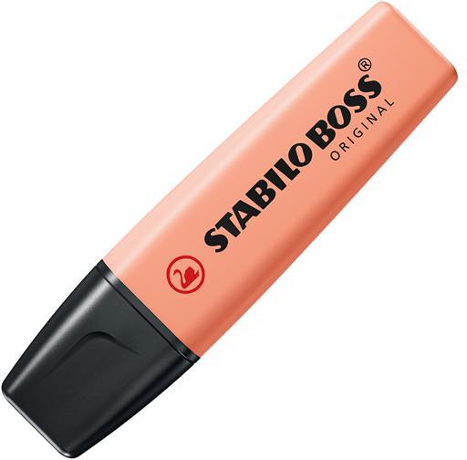 EVIDENZIATORE STABILO BOSS PASTEL 70/126 ROSA PESCA (COLORE ROSA PESCA)