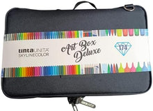 Carica l'immagine nel visualizzatore di Gallery, MAXI ASTUCCIO ART BOX DELUXE 174 PZ TINTA UNITA NERO

