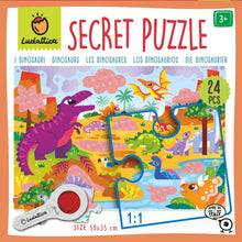 Carica l'immagine nel visualizzatore di Gallery, LUDATTICA SECRET PUZZLE - 24 PCS I DINOSAURI
