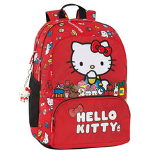 Carica l'immagine nel visualizzatore di Gallery, ZAINO SCUOLA ORGANIZZATO HELLO KITTY
