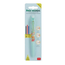 Carica l&#39;immagine nel visualizzatore di Gallery, Make Mistakes -Penna Gel Cancellabile 3 Color Flowers | Legami
