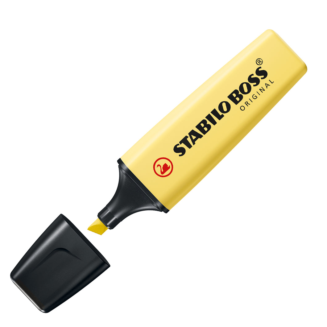EVIDENZIATORE STABILO BOSS PASTEL 70/144 GIALLO BANANA (COLORE GIALLO BANANA)