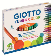 Carica l&#39;immagine nel visualizzatore di Gallery, PENNARELLI GIOTTO TURBOCOLOR DA 36PZ
