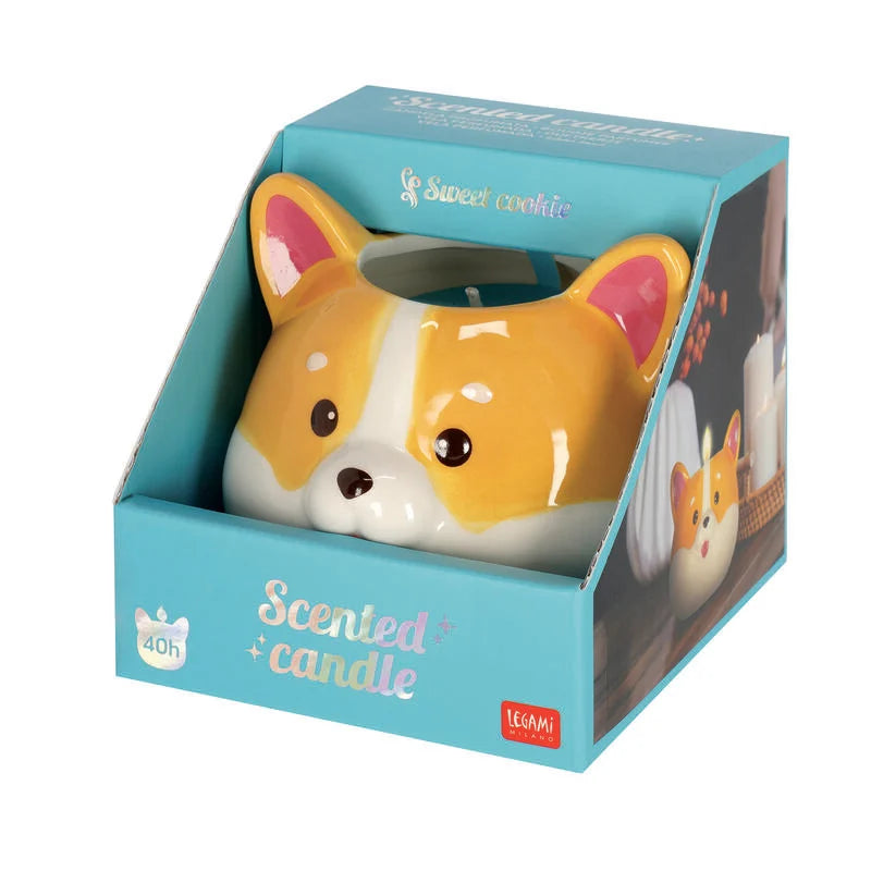 Candela Profumata - Scented Candle Cane Corgi