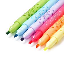 Carica l&#39;immagine nel visualizzatore di Gallery, Set di 6 Evidenziatori Cancellabili - Magic Highlighters

