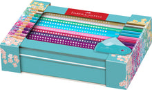 Carica l'immagine nel visualizzatore di Gallery, Set regalo 20 matite colorate sparkle + 1 temperamatite
