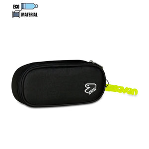 Tech Line Bustina Scuola Pencil Bag Round Plus Grs NERO