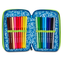 Carica l'immagine nel visualizzatore di Gallery, ASTUCCIO 3 ZIP SEVEN SJ GANG SOFT POUCH BOY
