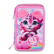 Carica l'immagine nel visualizzatore di Gallery, ASTUCCIO 3 ZIP SJ GANG HEART BUDDY GIRL
