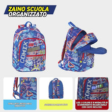 Carica l'immagine nel visualizzatore di Gallery, ZAINO COMIX ULTRA BRIGH LED BLU
