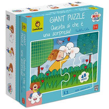 Carica l'immagine nel visualizzatore di Gallery, PUZZLE GIGANTE NINA E OLGA 48 PEZZI 70X100 LUDATTICA
