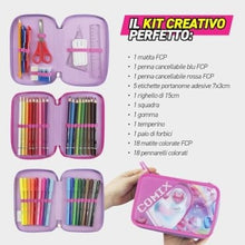 Carica l'immagine nel visualizzatore di Gallery, ASTUCCIO 3 ZIP ULTRA BRIGHT HEARTS GIRL
