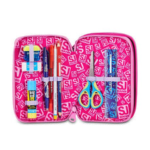 Carica l'immagine nel visualizzatore di Gallery, ASTUCCIO 3 ZIP SJ GANG SOFT POUCH GIRL
