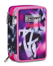 Carica l'immagine nel visualizzatore di Gallery, ASTUCCIO 3 ZIP SEVEN BUZZY NOTE GIRL
