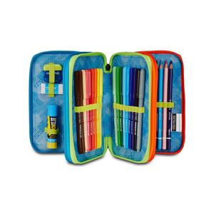 Astuccio 3 Zip Scribbled Flame Seven - 2026
