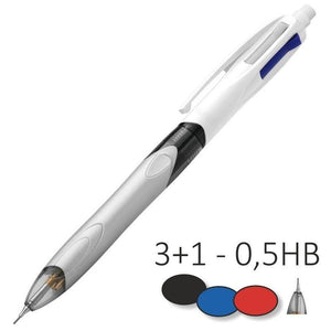 Bic 4 Colours 3+1 HB Multifunction Penna a Sfera