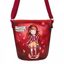 Carica l'immagine nel visualizzatore di Gallery, TRACOLLA morbida FIRE IN MY HEART neoprene bag ELEMENTS santoro GORJUSS rosso
