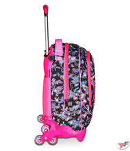 Carica l&#39;immagine nel visualizzatore di Gallery, Trolley scuola SJ Jack 3 ruote Game Led Girl
