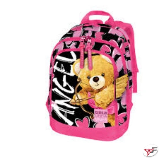 ZAINO DREAM CROSS ORSETTO ANGEL PU - 28LT - 39X23X44 - 61878