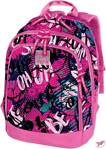 ZAINO DREAM CROSS HOHO FUCSIA IN PU - 28LT - 39X23X44 - 61883